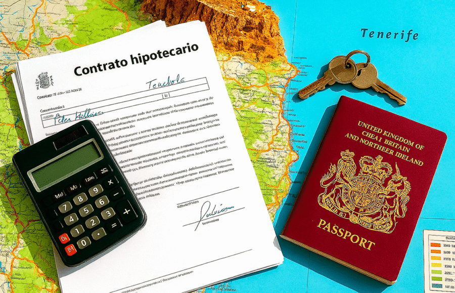 Buying property in Tenerife (AI image)