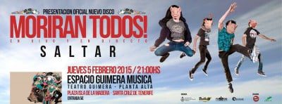 Read more about the article [:es]Morirán todos! Jueves de concierto en Santa Cruz[:en]Morirán todos! Rock concert in Santa Cruz[:]