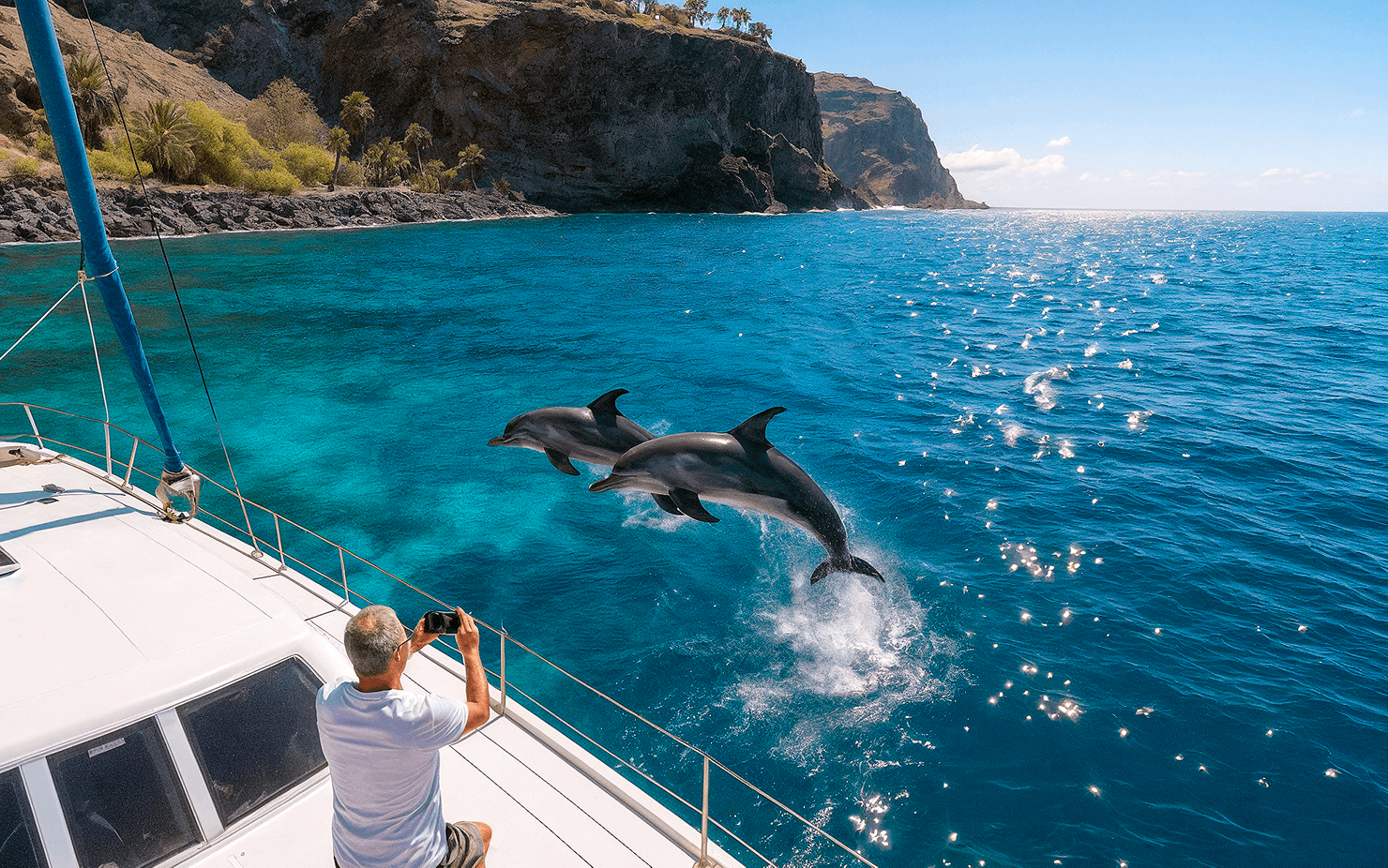 itinerario tenerife 3 dias excursion catamaran avistamiento cetaceos