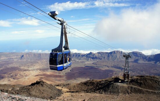 itinerario tenerife 3 dias teleferico teide volcan paisaje