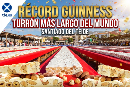 Récord Guinness turrón Santiago del Teide Tenerife 2025